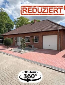 stark im Preis gesenkt!! ** Wohnen auf einer Ebene ** traumhafter Garten ** Garage & Doppelcarport ** ruhige Sackgassenlage - Niederlangen