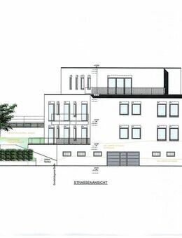 Exklusive Penthouse-Wohnung direkt an der LUX-Grenze mit Sonnen-Dachterrasse und Traumausblick, ca. 111 qm, Erstbezug ab Dez. 2025 - Langsur