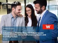 Industriekaufmann/-frau mit Schwerpunkt Internationales Wirtschaftsmanagement und Fremdsprachen - Ulm