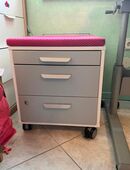 PAIDI Rollcontainer, Marke Tablo, modern, mit Softeinzug-Schubladen und Sitzkissen in 35435