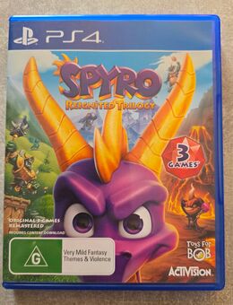 Spyro 1 2 3 Reignited Trilogy PS4 Playstation Drache Spiel - Schwelm