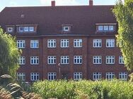 Malerischer Blick auf Teich und Altstadt - Stralsund