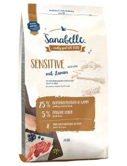 Sparpaket Sanabelle 2 x 2 kg - Sensitive mit Lamm