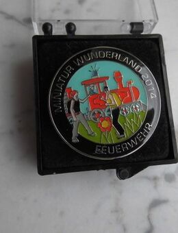 Miniatur Wunderland Feuerwehr Sammler Pin 2014 3,- - Flensburg