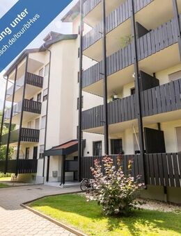 Ruhige, sonnige Lage 2-Zimmer-Wohnung mit großzügigem Wohnzimmer, Balkon und Wannenbad - Passau