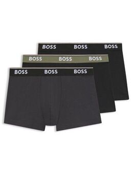 BOSS Trunk 3P Power (Packung, 3-St) mit BOSS Schriftzug auf dem Bund