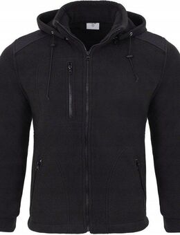 Premium Edition Dicke Fleece Arbeitsjacke mit Kapuze FARBWAHL - Wuppertal