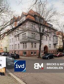 Zeitgemäßes Wohnen mit Charme: Helle Hochparterre-Wohnung mit hochwertiger Ausstattung - Halle (Saale)