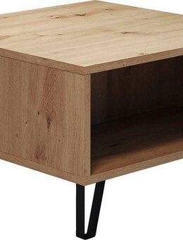Places of Style Couchtisch Tarragona, Couchtisch mit 2 offenen Fächern - (B/T/H) 60/60/37 cm