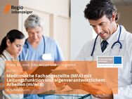 Medizinische Fachangestellte (MFA) mit Leitungsfunktion und eigenverantwortlichem Arbeiten (m/w/d) - Schriesheim