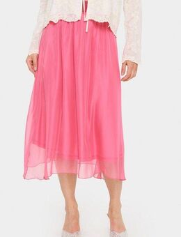 Saint Tropez Midirock CoralSZ Skirt aus Chiffon