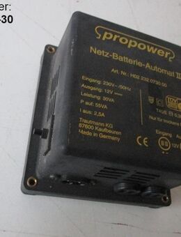 propower Netz-Batterie-Automat II (30 VA) gebraucht (Wohnwagen) - Schotten Zentrum