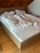 Echtholzbett aus Fichte in 86919