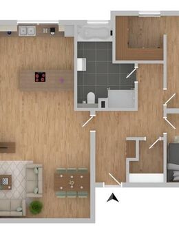 GRENZNÄHE LUXEMBURG: GEPFLEGTE 101 M² WOHNUNG IN RUHIGER, SONNIGER WOHNLAGE! - Perl