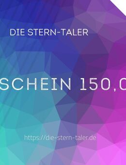 Stern-Taler-Gutschein - Grebenhain