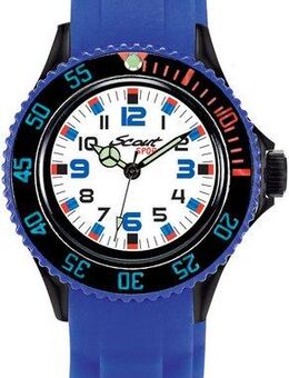 Scout Quarzuhr The Scout 280303019, Kinderuhr, Jungenuhr, Jugendliche, Silikonarmband, Geschenkidee
