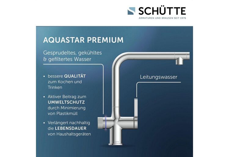 Schütte Spültischarmatur AQUASTAR PREMIUM Spr markt de