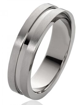 Herrenring Titanring HT034 mit gratis Gravur - Aholming