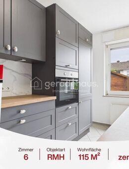 Mehr Haus für's Geld: Reihenmittelhaus mit Garten und Garage in zentraler Lage von Lingen - Lingen (Ems)