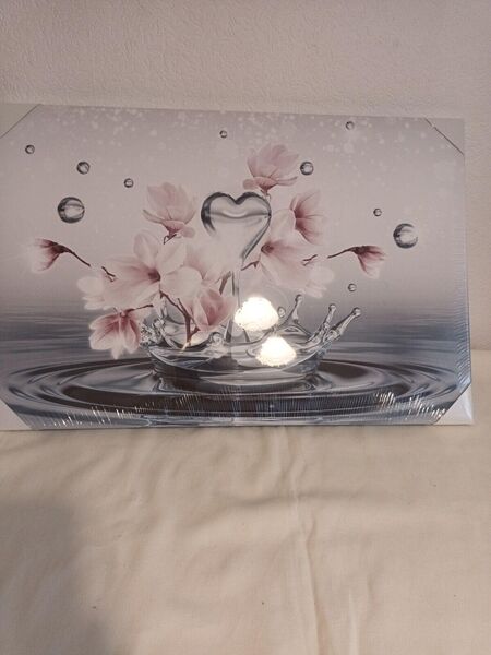 Leinwandbild Magnolie Abstrakt Blumen 60x40 cm Schlafzimmer Wohnzimmer ovp neu - Essen