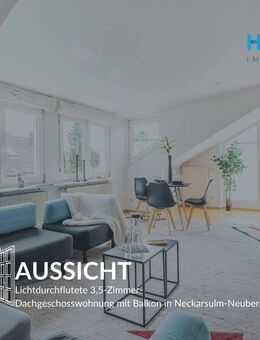 NOVEMBER SPECIAL - Bis 30.11.25 & Das Hausgeld wird ab 01.01.26 geringer Ausfallen - Neckarsulm