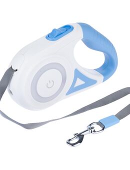 TIAKI Einziehbare Leine mit Licht Dragonfly, 5 m - bis 25 kg, ca. 5 m