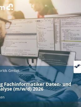 Ausbildung Fachinformatiker Daten- und Prozessanalyse (m/w/d) 2026 - Holzgerlingen