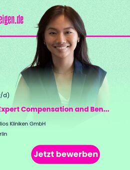 HR-Expert Compensation and Benefits (m/w/d) - Berlin