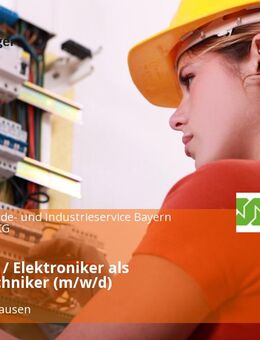 Elektriker / Elektroniker als Servicetechniker (m/w/d) - Schrobenhausen