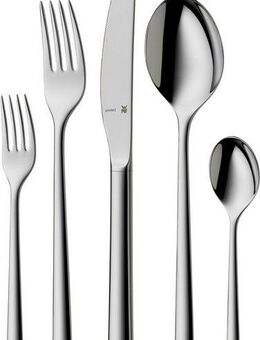 WMF Besteck-Set Flame Plus (66-tlg), 12 Personen, Cromargan® Edelstahl Rostfrei, ergonomisch, Cromargan protect