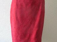 NEU * Blumen * Blüten * Flower- Power * Paisley * Cupro Seide * Kostüm * Sekretärinnen * Etui * Shift * Midi- Rock "GERRY WEBER" Gr. 38- 40/ S- M * kirsch- bordaux- dunkel- rot * - Riedlingen
