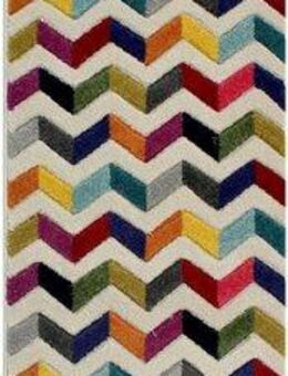 FLAIR RUGS Läufer Bolero, rechteckig, Höhe: 10 mm, fußbodenheizungsgeeignet, geometrisches Muster, gemustert, Läufer