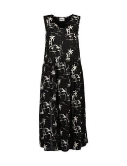 Blue Seven Sommerkleid Blue Seven Maxikleid (1-tlg)