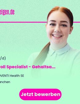 Payroll Specialist (m/w/d) - Gehaltsabrechnung (Teilzeit 24-32 Std.) - München