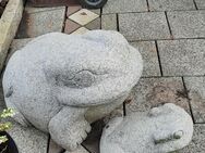2 Granit Gartenfrösche - Mönchengladbach