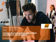 Content Marketing Manager (m/w/d) Schwerpunkt Social Media - Hamburg