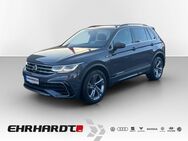 VW Tiguan, 2.0 TDI R-Line IQ-LIGHT PARKLENK ° EL SITZE HECKKL, Jahr 2021 - Arnstadt