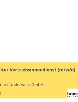 Sachbearbeiter Vertriebsinnendienst (m/w/d) - Chemnitz