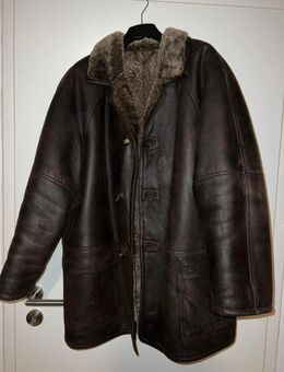 Hochwertiger Lammfellmantel aus Echtleder (Gr. 52) - Leipzig