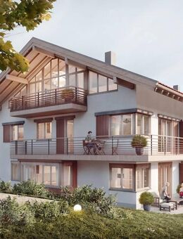 Exklusive Landhaus-Gartenwohnung mit Hobbyraum in Schliersee-Neuhaus mit Bergpanoramablick - Schliersee
