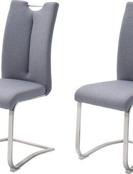 MCA furniture Freischwinger Artos XL (Set, 2 St), 2-er Set, Stuhl mit Griffloch, belastbarkeit bis 140 kg