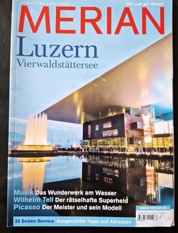 Merian Luzern Vierwaldstättersee Merian-Hefte Reisemagazin Reisezeitschrift - Essen