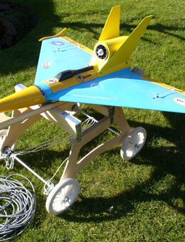 RC Deltaflugzeug 1060mm Spannw. 980mm Lang 10Blatt Impeller und Startwagen! - Rheda-Wiedenbrück