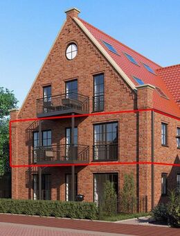Moderne OG Wohnung auf Juist mit Balkon in direkter Strandnähe - Juist