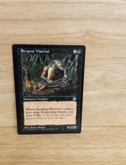 Magic The Gathering-Serpent Warrior - Nörvenich
