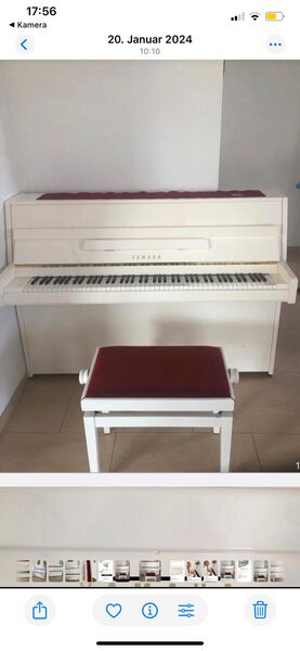 Yahama B1, Klavier, weiß - Uhingen