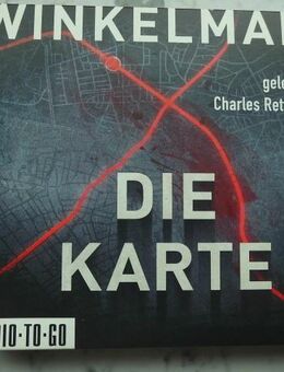 Andreas Winkelmann: Die Karte. Kerner und Oswald. Thriller, gelesen von Charles Rettinghaus. 8 CD 8,- - Flensburg