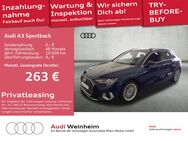 Audi A3, Sportback 35 TFSI advanced Gar 2028, Jahr 2023 - Weinheim