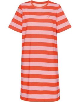 Trigema Jerseykleid TRIGEMA Heavy Kleid mit Ringelmuster (1-tlg)