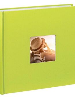 Hama Fotoalbum Jumbo Fotoalbum 30 x 30 cm, 100 Seiten, Album, Kiwi